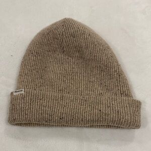 Madewell Women's Brown Ribbed Beanie